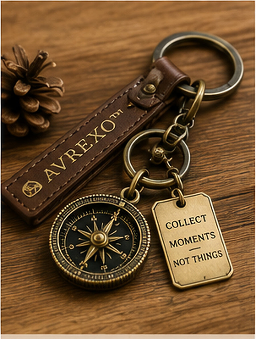 Compass Keychain